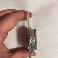 Vintage Liquid Free Dry Silva System Pocket Compass La Porte Indiana Directional