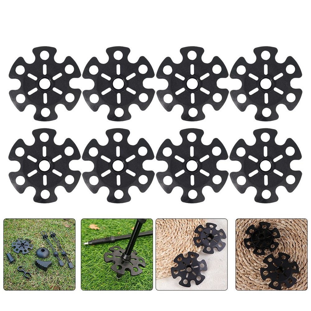12Pcs Outdoor Climbing Trekking Pole Covers Disk Walking Stick Cover
