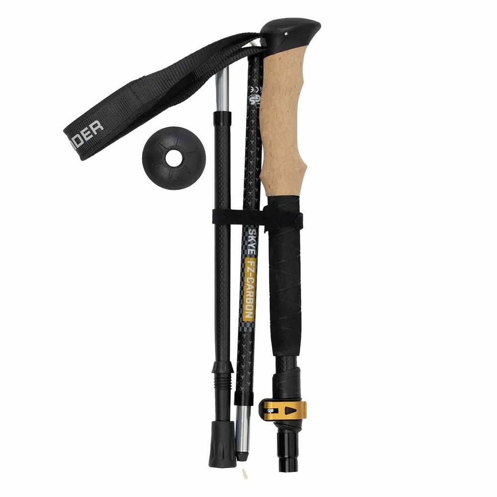 Highlander Sky FZ Walking Pole Lightweight Foldable Impact Resistant Hiking Gear
