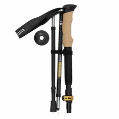 Highlander Sky FZ Walking Pole Lightweight Foldable Impact Resistant Hiking Gear