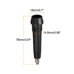 2Pcs Trekking Pole Accessories Tungsten Steel Rod Tips Protectors Replacement