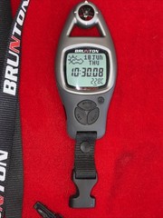 Brunton ADC Wind Handheld Weather Station F-ADC-WIND W/ Strap Great Condition