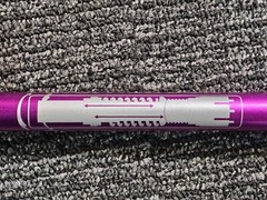 (QTY 2) Trekking Poles Nordic Walking Sticks Adjustable Hiking Alpenstock Purple