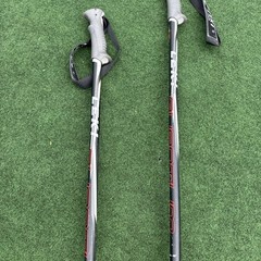 Leki Quantum Aluminum Speedlock Hiking Trekking Poles Aergon Grip 2 Poles 47”
