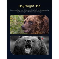 Portable HD Digital Telescope 48MP Full Color Low Light Level 800M Range for
