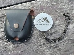 For Your Adventures… Pocket Compass Gifts for Adults & Kids, Engraved Compass
