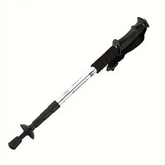 1pc Foldable Ultralight Trekking Pole Shock-Absorbing Hiking Stick – NEW