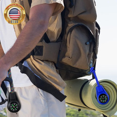 Multi-Color Mini Survival Compass Outdoor Camping Hiking Pocket Compass Liquid F