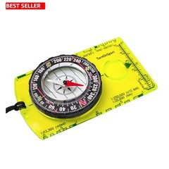 Multi-Functional Outdoor Compass with Liquid Needle – Hiking, Camping & More