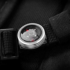 Mini Wrist Compass, Mount for Survival Camping Outdoor Tool Accessory Diving