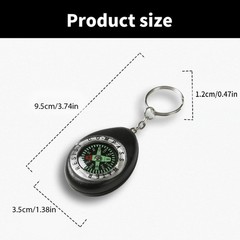 Colorful Pocket Compasses for Outdoor Activities and Travel Guidance Bag Pendant