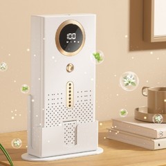Portable Air Purifier with USB Power and Aroma Diffuser for Home and Office