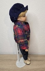 Artist doll porcelain doll doll 40 cm collector Vintage
