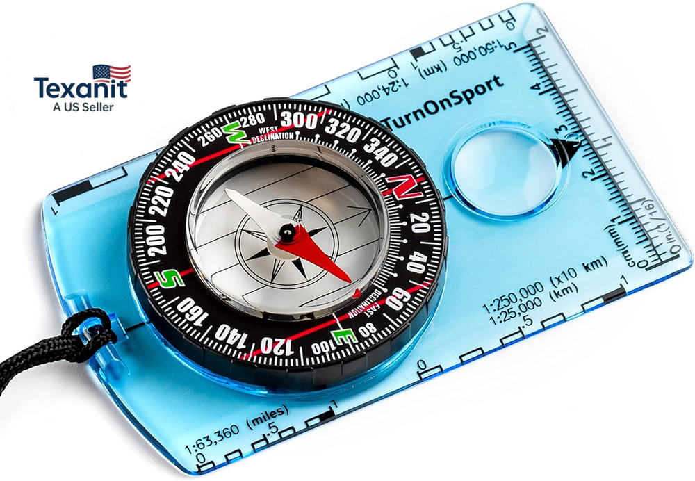 Orienteering Compass – Advanced Scout Compass for Hiking, Camping, and Backpacki