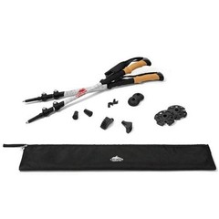 Cascade Mountain Tech Carbon Fiber Trekking Poles with Cork Grip
