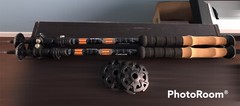 Cascade Mountain Tech Aluminum Quick Lock Trekking Poles Cork Grip *AsNEW