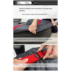 Adjustable Tire Cover Protective Tire Case Long-lasting Tire Protection