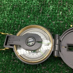 Coleman Engineer Lensatic Compass camping hiking orienteering with manual