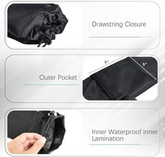 Trekking Poles Carry Bag Portable Hiking Poles Carrying Shoulder Bag Tent Pol…
