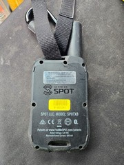 SpotX Bluetooth 2-Way Satellite Messenger with SOS includes strap – used.
