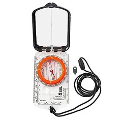 SOL Sighting Compass with Signaling Mirror