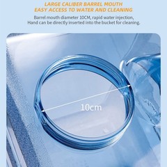 7 5L 8L PC Water Jug with Faucet for Outdoor Activities and For camping