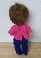 Play doll vinyl doll Götz 40 cm drinking and wet function collector Vintage