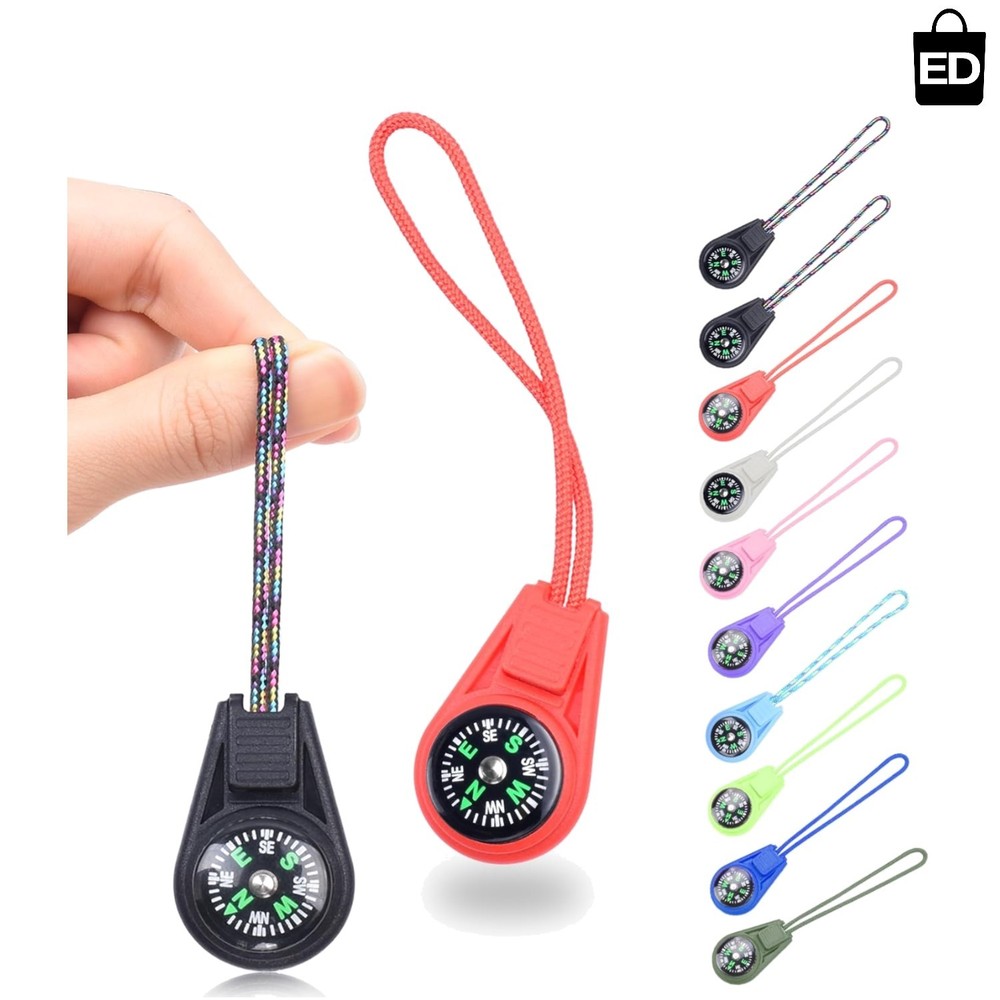 Colorful Mini Compass Bulk Set: Educational Navigation Fun for Young Explorers