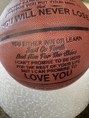 Collector Basketball To My Son Inspirational Motivational Gift Display Ball Love