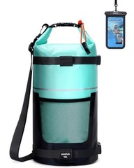 Waterproof Dry Bag for Women Men, 5L//20L Roll Top Lightweight Dry 10L Green