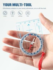 Advanced Orienteering Compass for Hiking & Navigation EK40-4