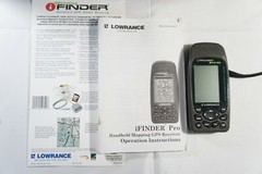 Lowrance iFinder Pro GPS+WAAS Receiver w/ Manual – Fishing Hunting Hiking