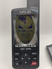 Magellan 12 Channel GPS 315 Navigator Navigation Power Tested NOB