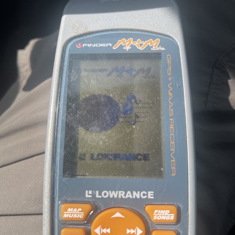 Lowrance IFinder M&M Plus Mapping GPS & MP3 Player WAAS Receiver Car Charger