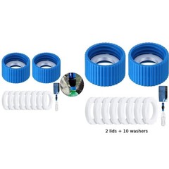 Filtration Connector 10 Spare Washers Leak-proof Sealing Multi-functional Use