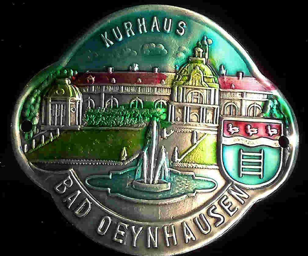 Bad Oeynhause Kurhaus Germany Stocknagel Shield G1248