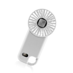 USB Charging Pocket Fan Compact 159x78x32mm ABS for Light Green White