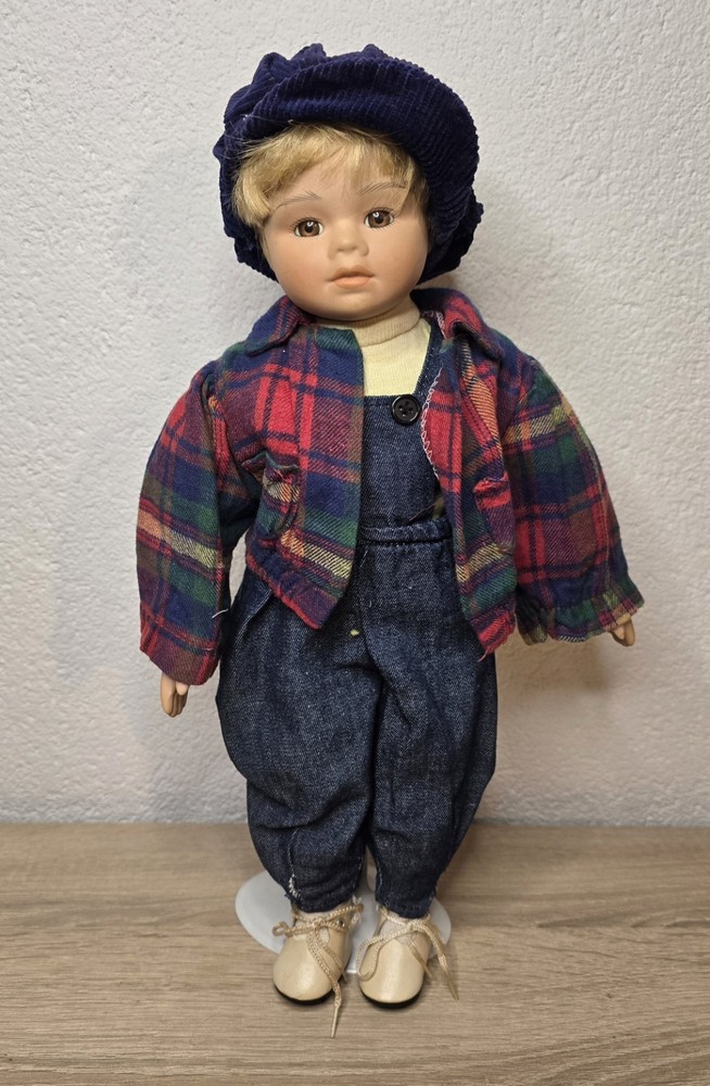 Artist doll porcelain doll doll 40 cm collector Vintage