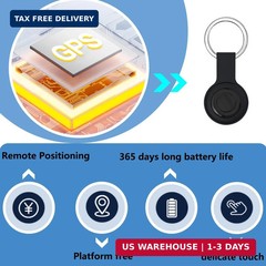 GPS Tracker for Vehicles, No Subscription Required, Car Locator Compatible with