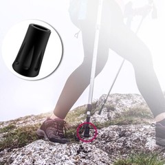 Trekking Pole Tips 8 Pcs 11mm Rubber Replacement Hiking Walking Stick Feet