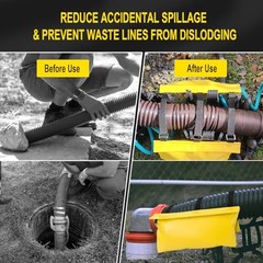 RV Sewer Weight Bag for RV Camping, Waterproof RV Hose Fastening Device RV