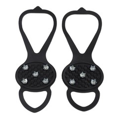 Lightweight 5Tooth Ice Cleats for Secure Walking on Icy and Snowy Surfaces