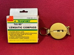 Lensatic Engineer Metal Flip Liquid Compass Japan