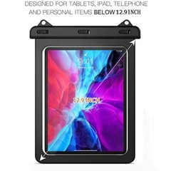 Universal iPad Waterproof Case, Waterproof Dry Bag Tablets up to 12.9 inch