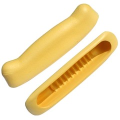 2Pcs Durable Foam Crutch Underarm Pads Protective Replacement Covers Yellow