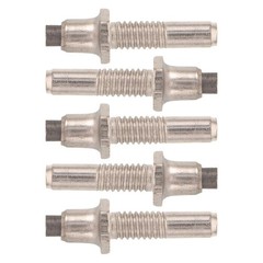 5Pcs Durable Tungsten Steel Replacement Tips for Hiking Poles Anti Slip Silver