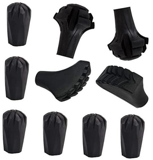 Extra Thick and Wear ResistingTrekking Pole Tip Accessories Set Hiking A-Mix