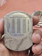 Vintage Suunto Helsinki Clinometer In Rough Condition & Suunto Compass Used N4.