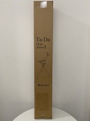 STEP2GOLD Ta-Da Chair Series 2, Portable Trekking Hiking Pole – 36.2” Blue