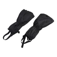 Adjustable Hiking Gaiters Boot Cover Anti Slip Elastic Middle Cord 135g